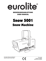 EuroLite Snow 5001 Benutzerhandbuch