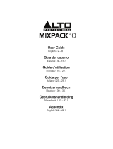 Alto Professional MIXPACK 10 Benutzerhandbuch