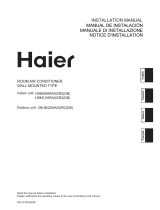 Haier 3HUM20HA03/R2(DB) Installationsanleitung