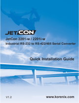 Korenix JetCon 2201i-w Quick Installation Manual