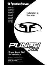 Rockford Fosgate Punch P115S4 Benutzerhandbuch