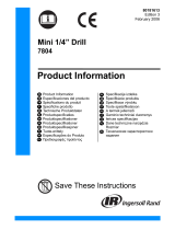 Ingersoll-Rand 7804 Benutzerhandbuch