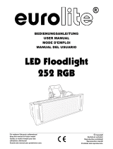 EuroLite LED Floodlight 252 RGB Benutzerhandbuch