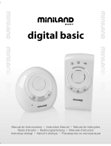Miniland Baby Digital Basic 89063 Benutzerhandbuch