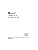 Haier LE39M600CF Benutzerhandbuch