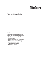 Lenovo ThinkCentre M52e Kurzübersicht Manual