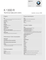 BMW K 1300 R Datenblatt