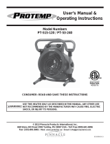 ProTemp PT-53-240 User's Manual & Operating Instructions