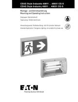 Eaton 40031 CG-S Mounting And Operating Instructions