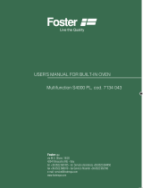 Foster 7134 043 Benutzerhandbuch