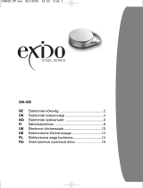 Exido Steel Series 246-020 Benutzerhandbuch