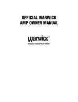 Warwick Amplifier Quad IV Benutzerhandbuch
