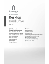 Iomega 34268 - eGo Desktop 1 TB External Hard Drive Schnellstartanleitung