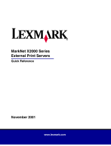 Lexmark MarkNet X2011e Bedienungsanleitung