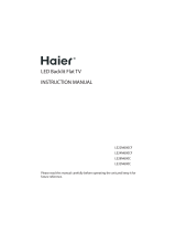 Haier LE24M600CF Benutzerhandbuch