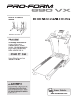 Pro-Form 690 Vx Treadmill Bedienungsanleitung