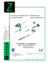 Zipper Mowers ZI-GPS182G Operation Manuals