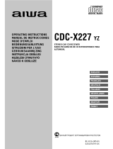 Aiwa CDC-X227 YZ Operating Instructions Manual