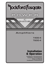 Rockford FosgatePower T600-4