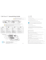 ETC ColorSource 20 Setup Manual