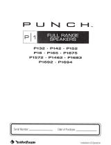 Rockford Fosgate Punch P16 Installation & Operation Manual