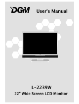 DGM L-2239W Benutzerhandbuch