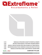 Extraflame Front pellet loading drawer for Comfort P70 Air Bedienungsanleitung