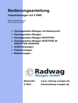 RADWAG WPT/4N 600/1500 H2 Benutzerhandbuch