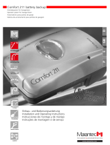 Marantec Comfort 211 EOS battery backup Bedienungsanleitung