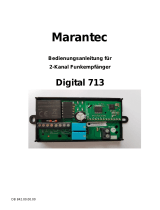Marantec Digital 713 Bedienungsanleitung