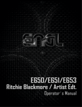 Engl Artist Edition 50 E653 Bedienungsanleitung