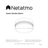 Netatmo Smart Smoke Alarm NSD01 Bedienungsanleitung