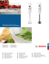 Bosch CleverMixx Spotlight MFQ2520B Bedienungsanleitung