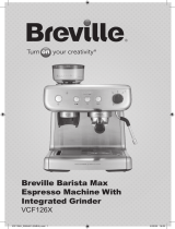 Breville BARISTA MAX VCF126X01 Bedienungsanleitung