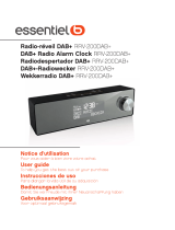ESSENTIELB RRV-200DAB+ Blanc Benutzerhandbuch