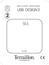 Terraillon USB DESIGN Bedienungsanleitung