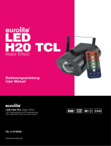 EuroLite LED H20 TCL Water Effect Benutzerhandbuch