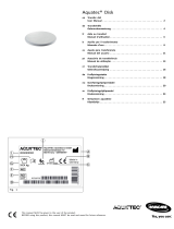 Invacare Aquatec Disk Benutzerhandbuch