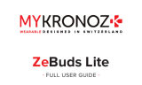 MyKronoz ZeBuds Lite Benutzerhandbuch