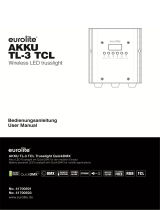 EuroLite AKKU TL-3 TCL Benutzerhandbuch