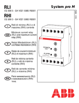 ABB System pro M RLI Benutzerhandbuch