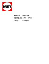 Proline CP561 STE-2 Benutzerhandbuch
