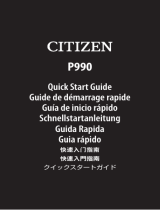 Citizen MX0001-12X Bedienungsanleitung