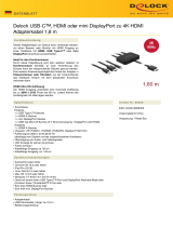 DeLOCK 85830 Datenblatt