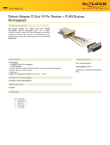 DeLOCK 65462 Datenblatt