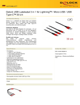 DeLOCK 85891 Datenblatt