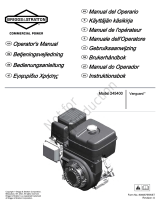 Simplicity ENGINE, MODEL 245400, VANGUARD Benutzerhandbuch