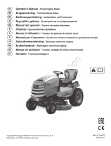 Simplicity RIDING MOWER, NON-BRANDED BROADMOOR AND CONQUEST CE Benutzerhandbuch