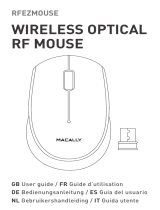 Macally RFEZMOUSE Bedienungsanleitung