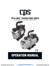 CPS Pro-Set VP Series Bedienungsanleitung